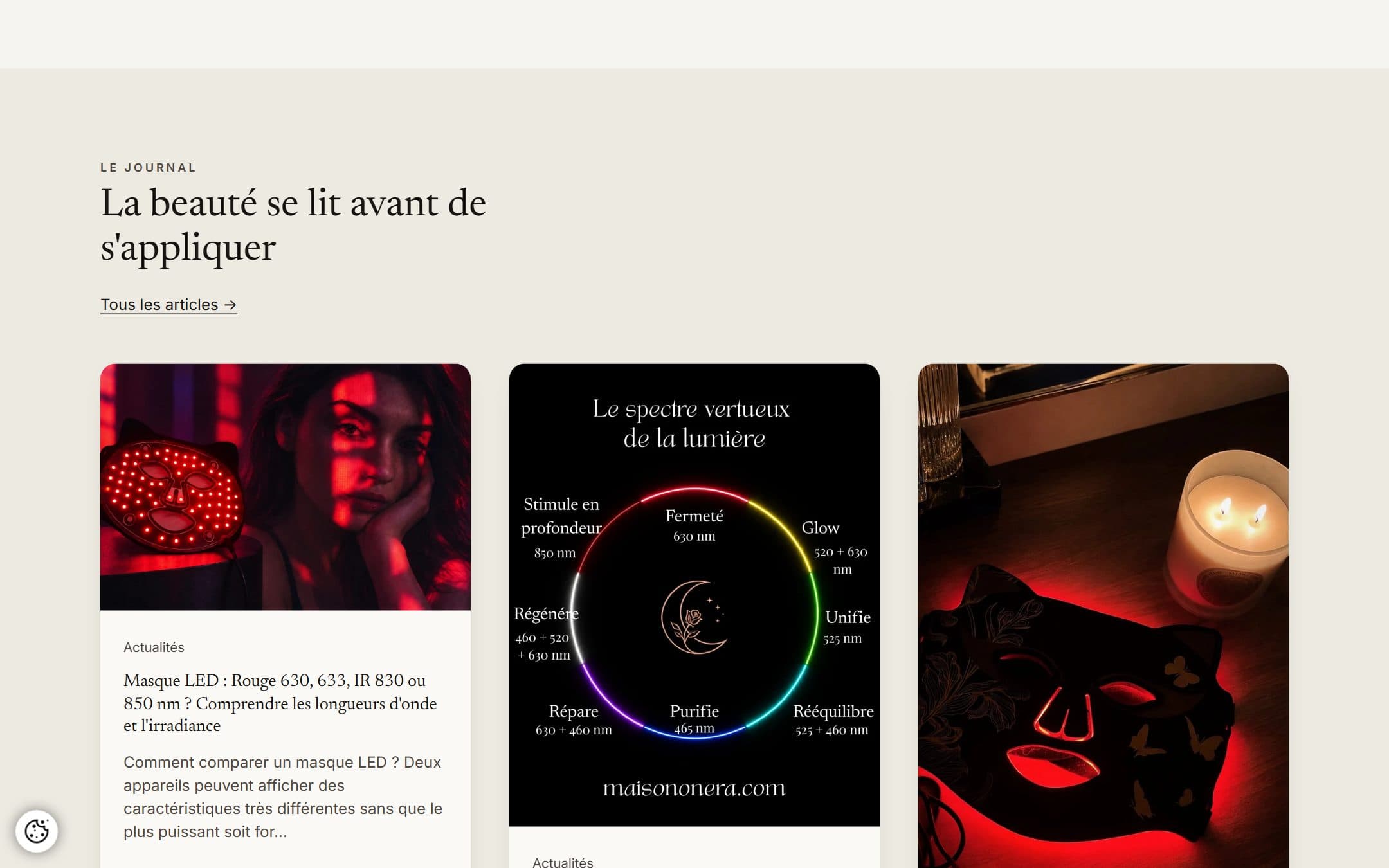 Maison Onëra : le journal éditorial
